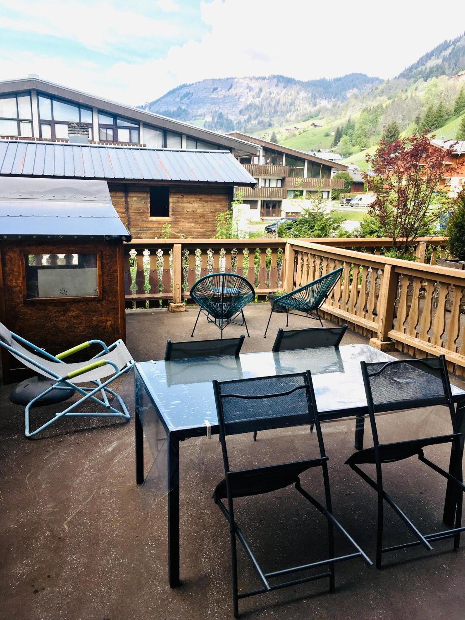 Apartament Le Nantoran Praz-sur-Arly Zewnętrze zdjęcie